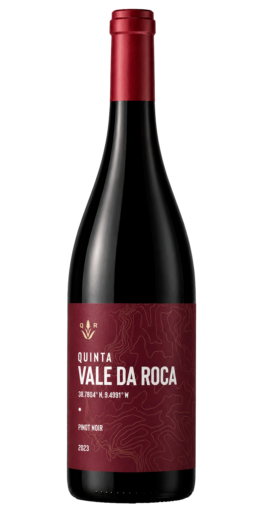 Pinot Noir bottle by Quinta Vale da Roca
