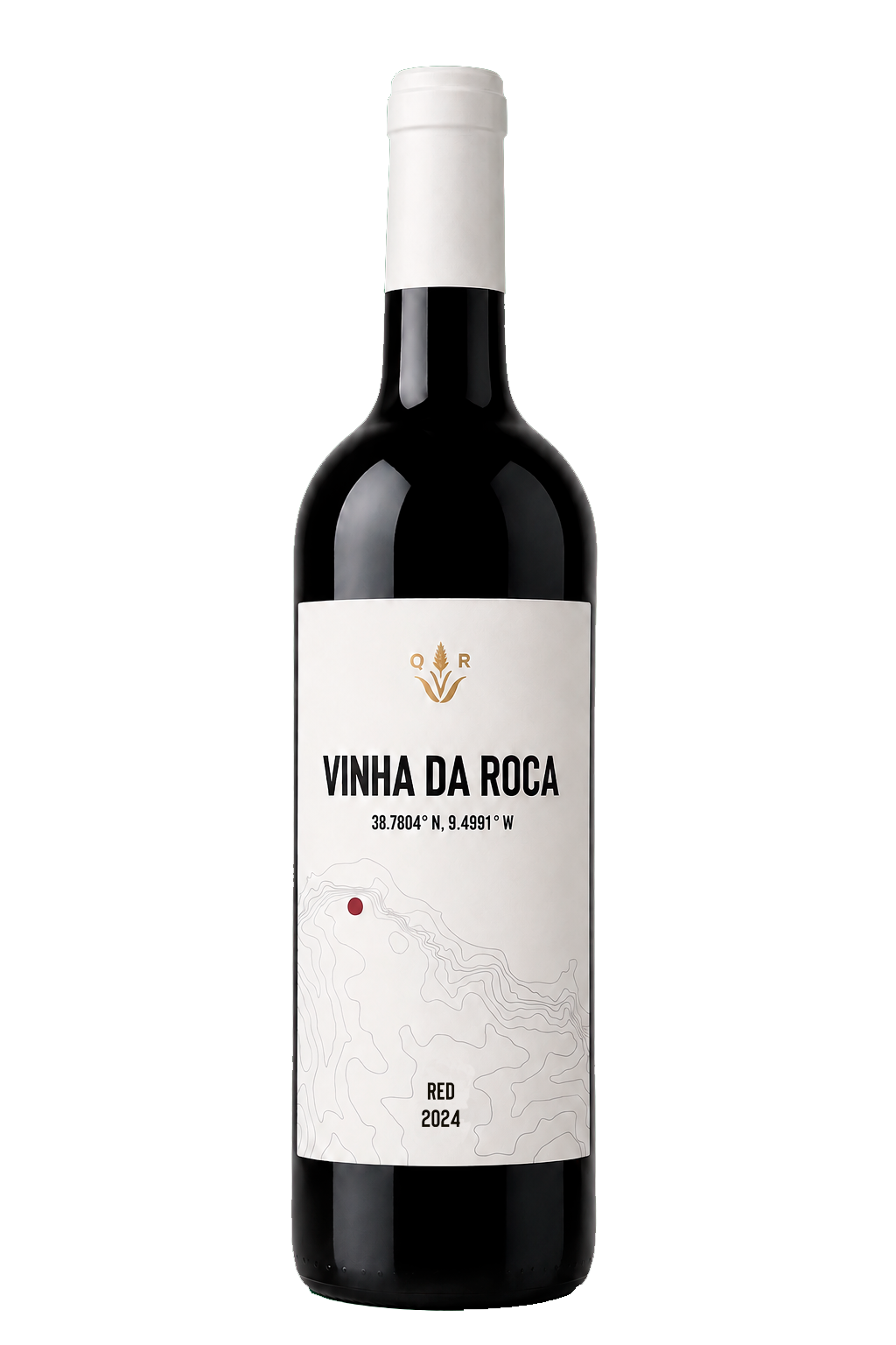 Vinha da Roca Red bottle by Quinta Vale da Roca